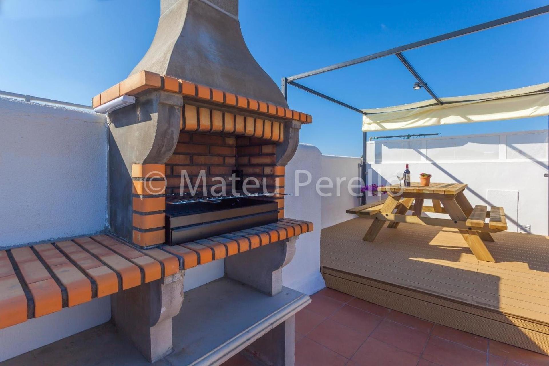 Wohnung In Son Baulo Mit Terrasse, Garten Und Grill Кан Пикафорт Экстерьер фото